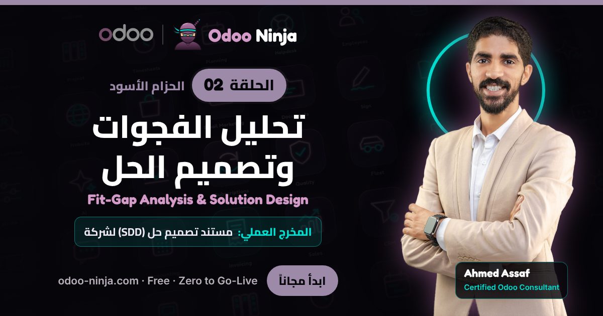 الحزام الأسود — الحلقة 2: تحليل الفجوات وتصميم الحل